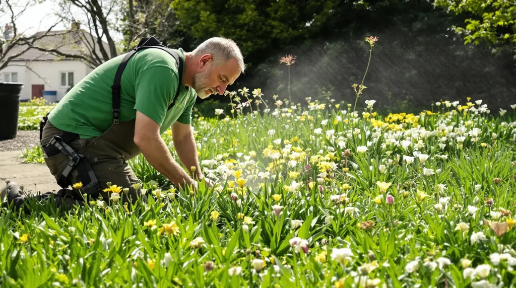 Ce geste de jardinage à éviter en avril et mai si vous voulez que votre pelouse se couvre de fleurs