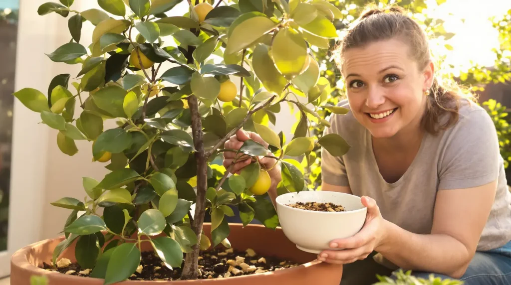 Citronnier : dès le 15 mars, offrez-lui cet ingrédient de cuisine et il va doubler de volume