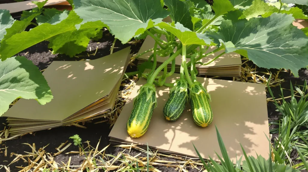 Courgettes : ce matériau du quotidien au pied des plants peut vous permettre de récolter jusqu’à 5 fois plus cet été