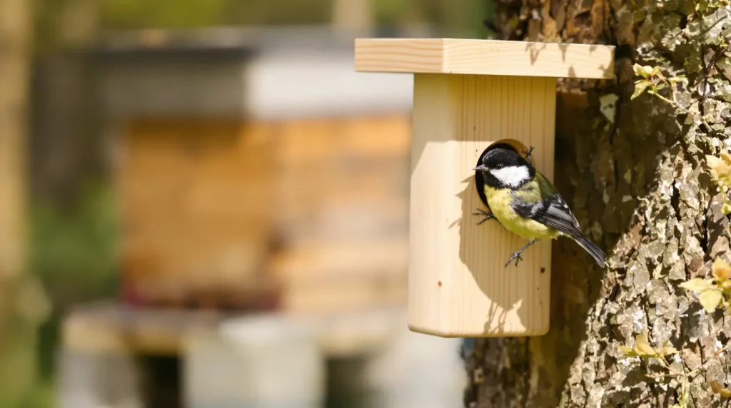 Frelon asiatique : cet oiseau du jardin peut protéger vos abeilles, à condition de l'attirer dès mars