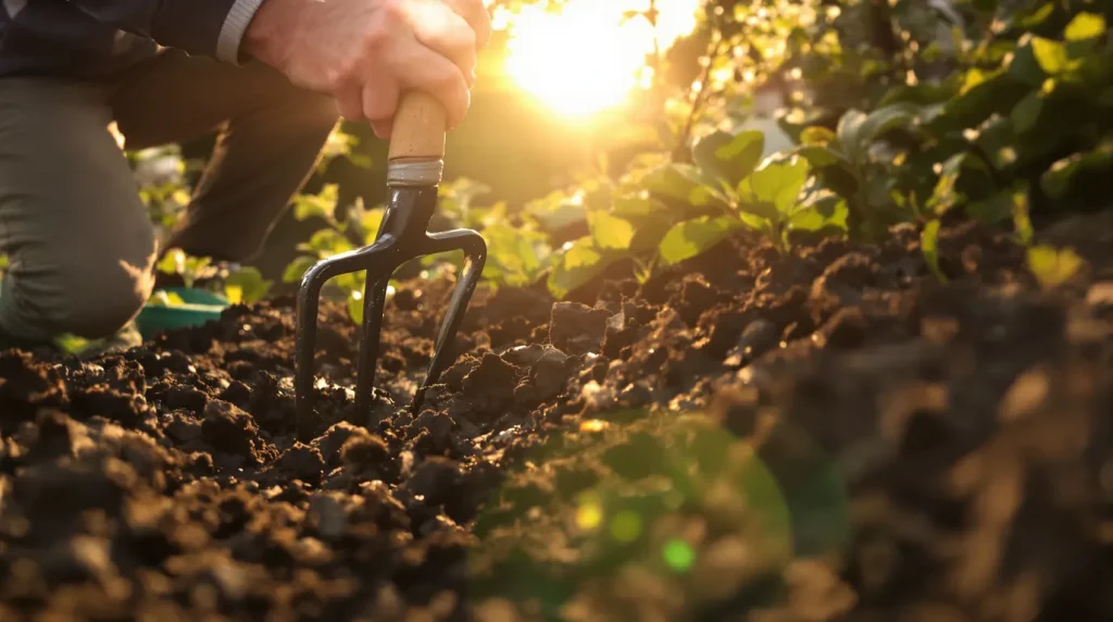 Potager : comment aérer efficacement son sol au printemps