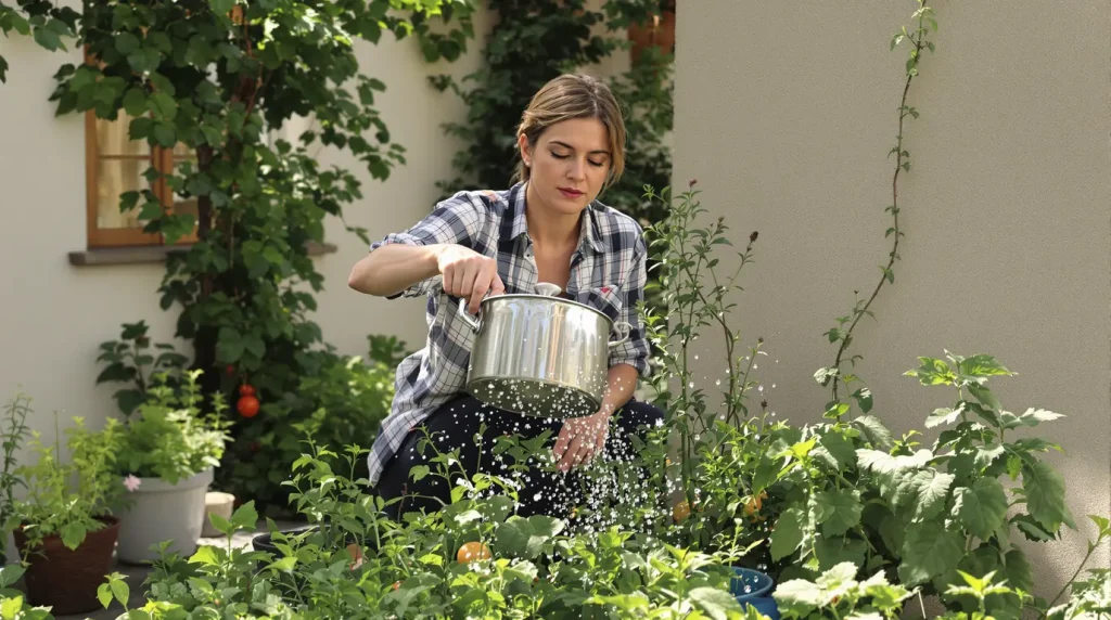 Pourquoi l’eau de cuisson des pommes de terre est un véritable élixir pour votre maison et votre jardin ?