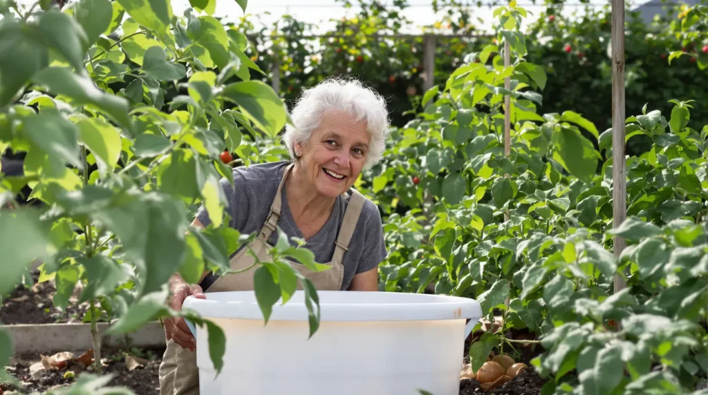 Pourquoi de plus en plus de jardiniers enterrent un vieux seau au cœur de leur potager ?